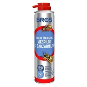 Spray insecticid BROS impotriva viespilor si barzaunilor, 300 ml – Actiune rapida si eficienta de la distanta Ofertă specială