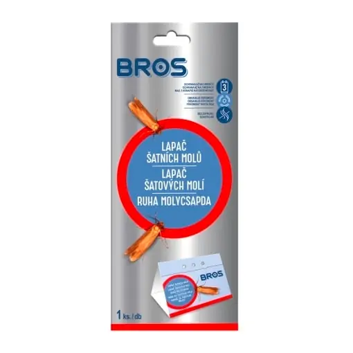 Vezi acum Capcana adeziva, impotriva moliilor de haine, Bros