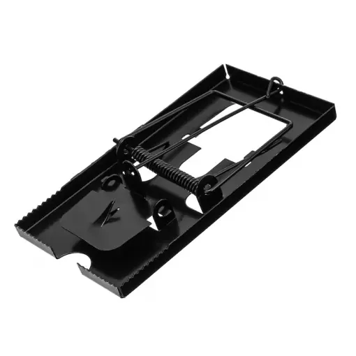 Capcana metalica, pentru soareci, 6 x 11.5 cm, Bossram Ofertă limitată