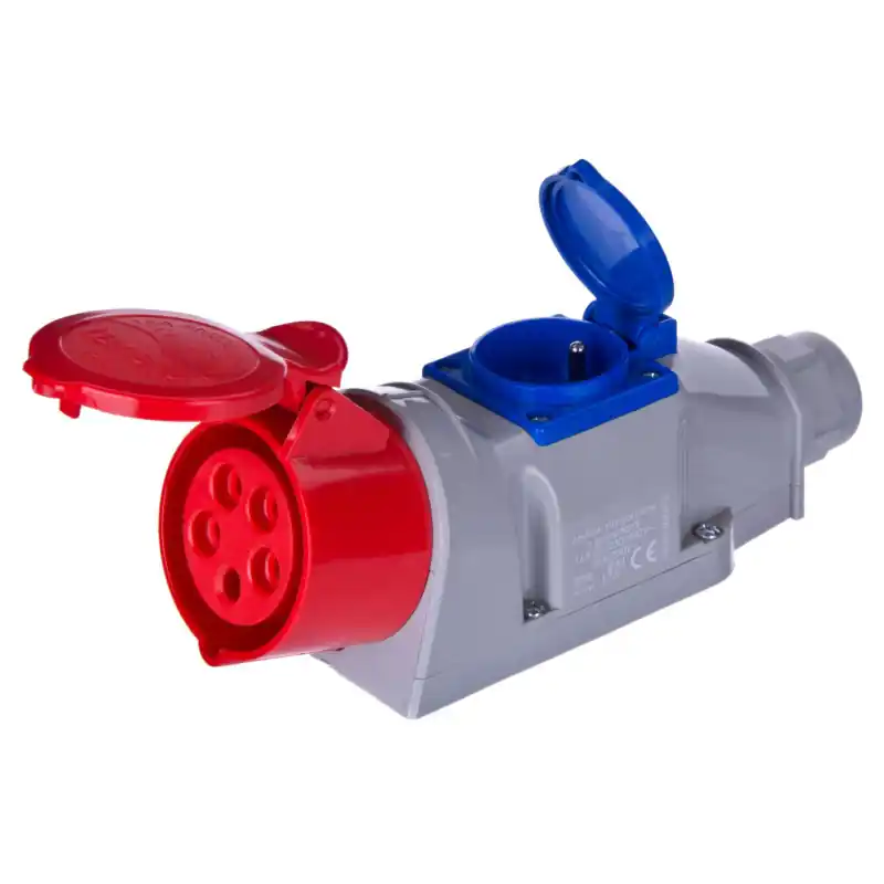 Vezi acum Priză industrială PVC 5x16 A + 230 V NR175