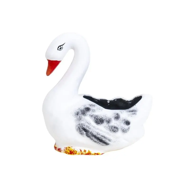 Ultima șansă Ghiveci Model Lebada, Ceramica, Lungime 21 cm, Alb Oferta Pret - - Trada Marketplace