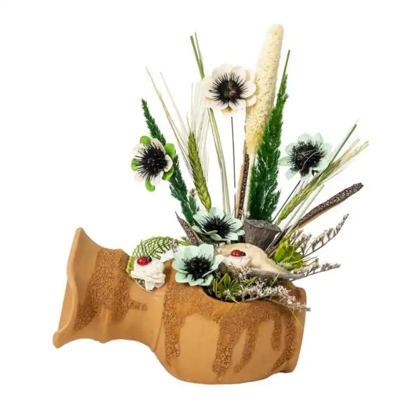 Aranjament Floral, Ulcior Mijlociu cu Flori Oferta Pret - Trada. - Trada Marketplace Chilipir