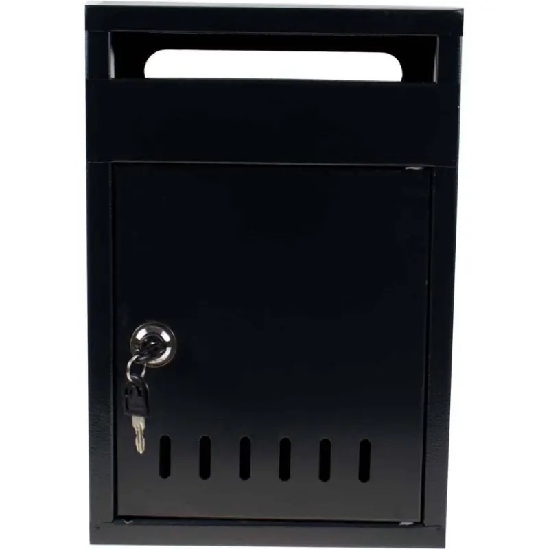 Preț redus Cutie Postala din Metal, 33 x 23 cm, Neagra Oferta Pret - Trada. - Trada Marketplace