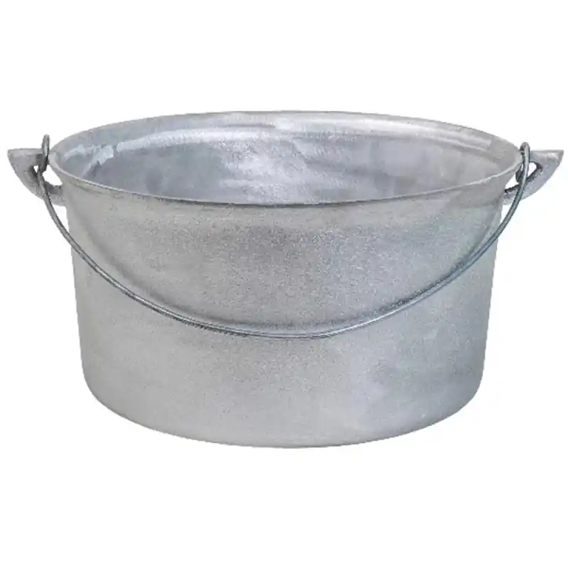 Ceaun din Aluminiu, Capacitate 14 l, Fund Drept, Zilan Oferta Pr - Trada Marketplace Preț promoțional