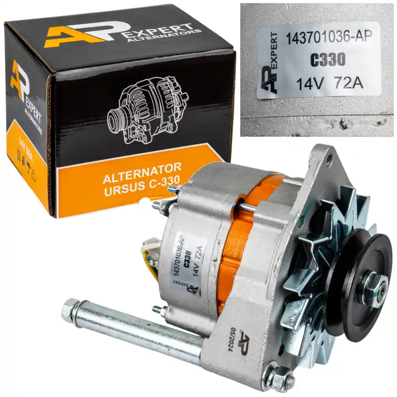 Alternator C-330 14V 72A AP Expert ranforsat echivalent 9515382 143701036 Disponibil imediat