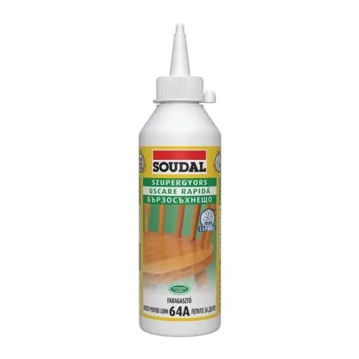 Adeziv pentru lemn 64A Soudal D2 250ml Disponibil imediat