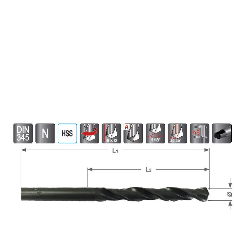 Ofertă specială Seda Burghiu FD CCIL HSS DIN338 9.5