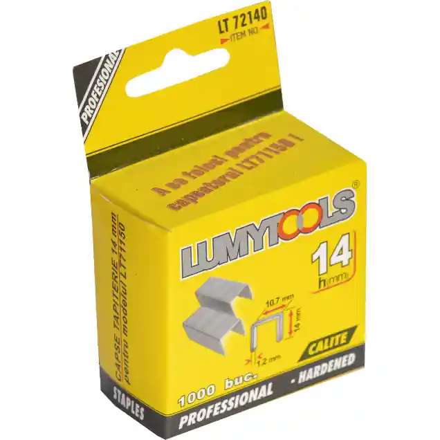 Capse tapiterie 14x1.2mm 1000buc/cutie LT72140 Lumytools Preferatul clienților