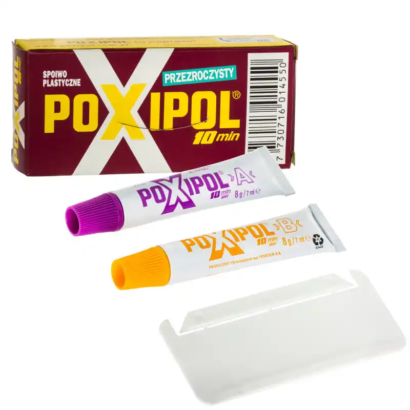 Adeziv transparent POXIPOL 14 ml/16 g Plată securizată