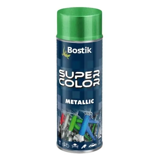 Vopsea spray, verde metalizat, interior / exterior, 400 ml, Bostik Cel mai bun preț