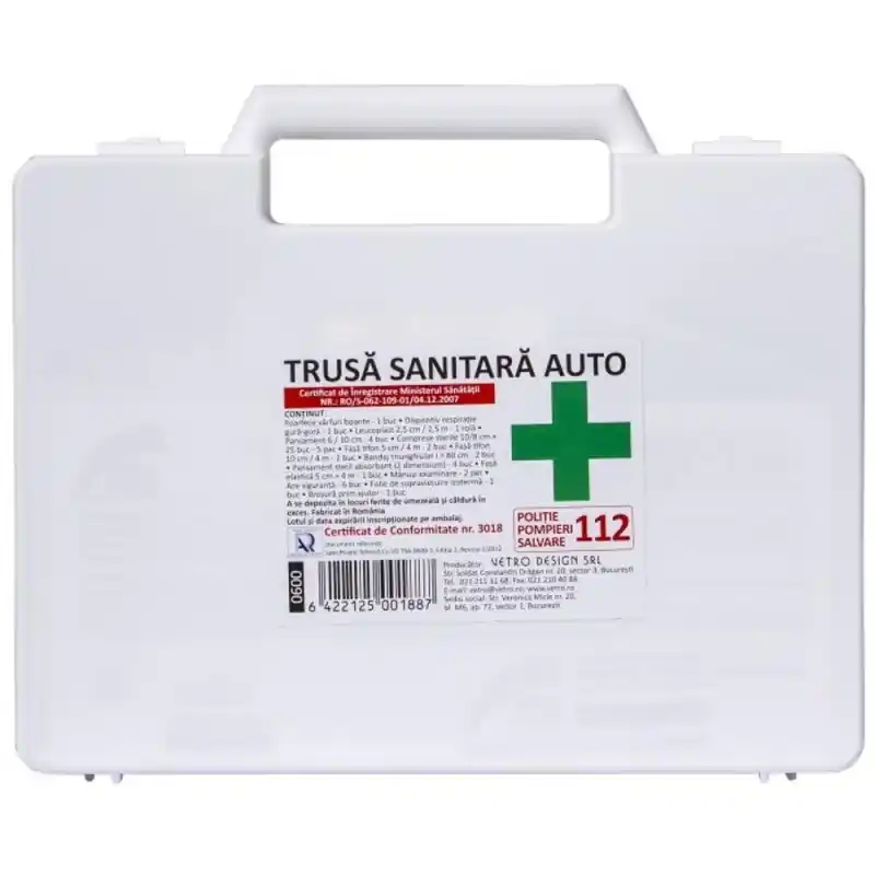 Trusa Medicala de Prim Ajutor Auto, Prima Oferta Pret - Trada.ro - Trada Marketplace Preț mic