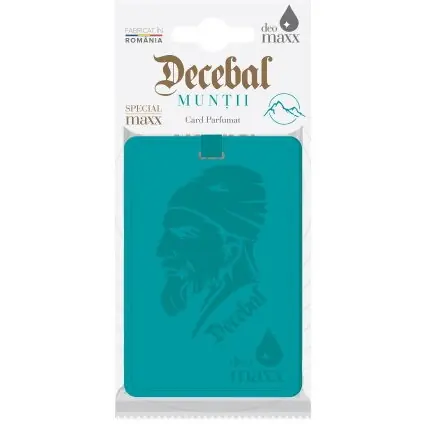 DEOMAXX Card parfumat muntii CP1016 Retur ușor