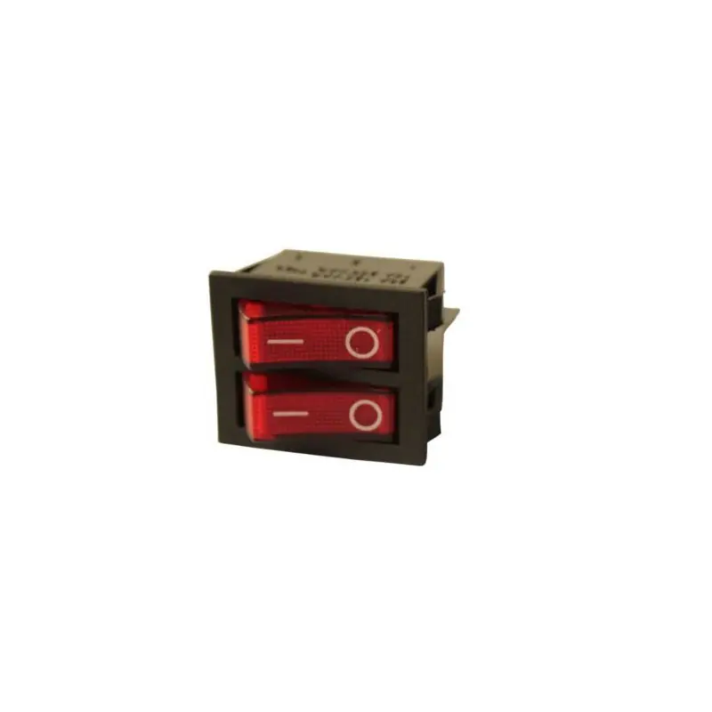 2 x 0-1 Comutator iluminat roșu Lichidare de stoc