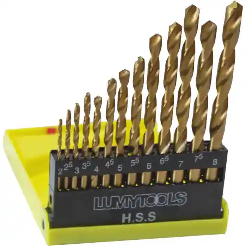 Retur gratuit LUMYTOOLS Set burghie pentru metal HSS titan LT22310 Lumy