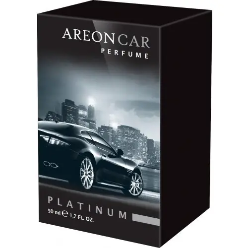 AREON PERFUME Odorizant auto parfum new design platinum 50ml Areon Reducere de preț