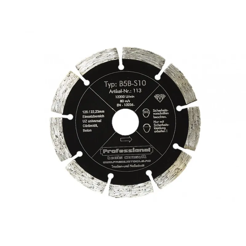 Atlas diamant Disc diamantat B5B-S10 125x22mm 1130125022B5Bs10 Preț promoțional