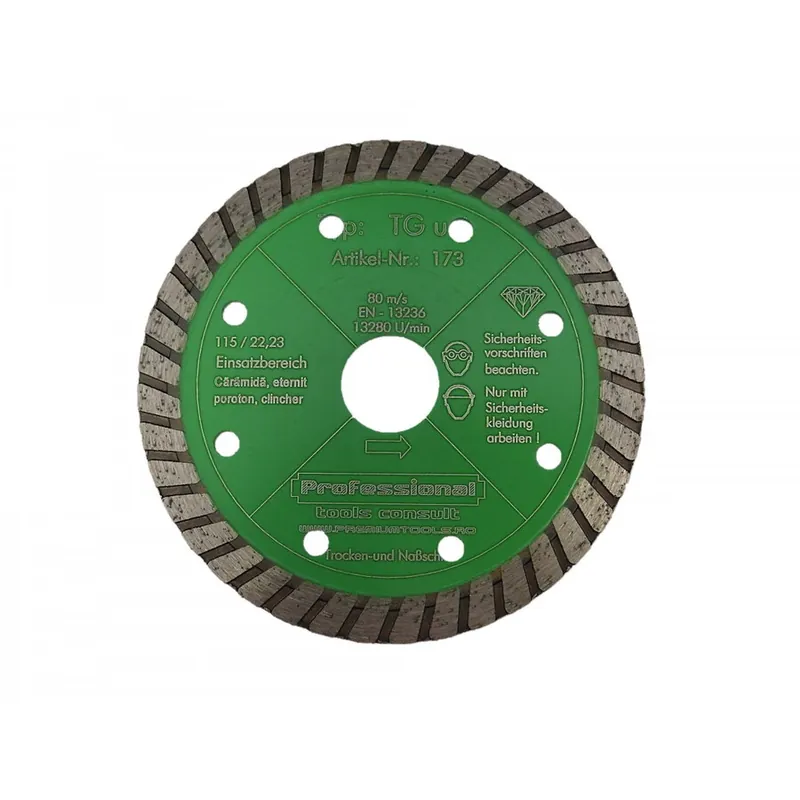 Atlas diamant Disc diamantat tip tg 115x22mm 1730115022tg10 Doar azi