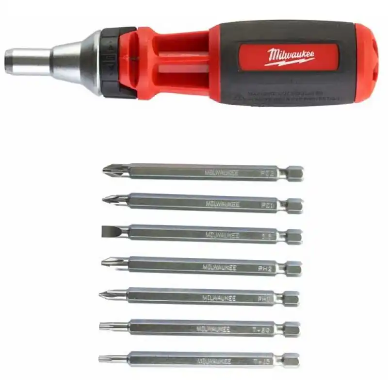 Super ofertă Milwaukee Surubelnita multi-bit PH/PZ/TX/SL 9 in 1 4932471598