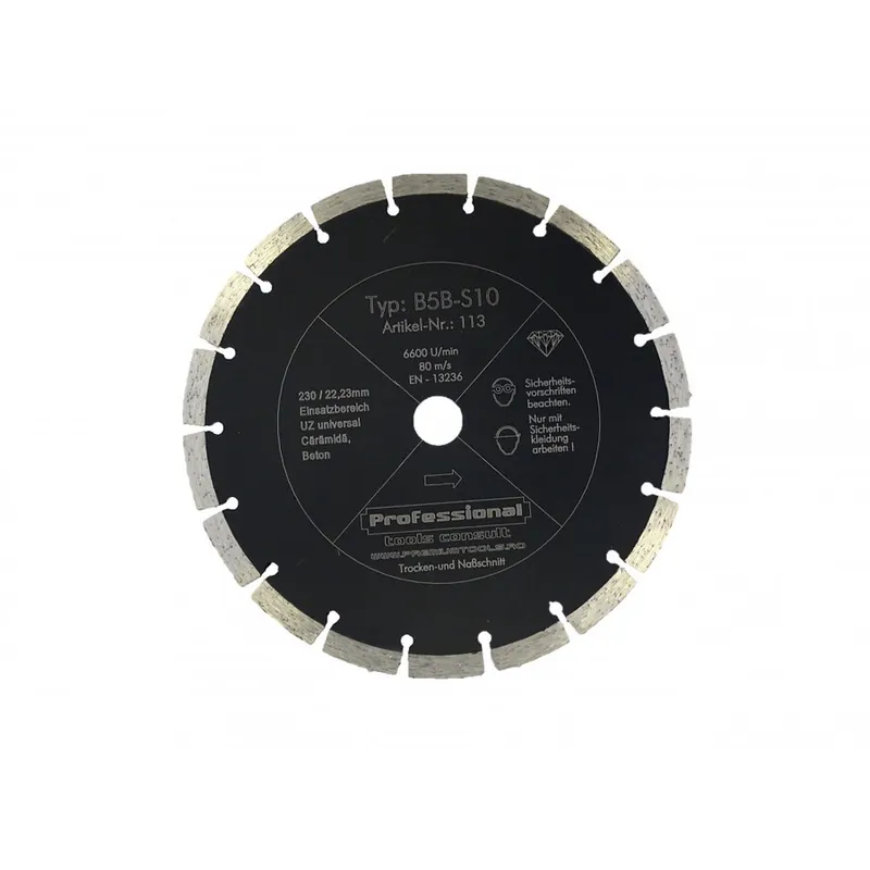 Preferatul clienților Atlas diamant Disc diamantat B5B-S10 230x22mm 1130230022B5Bs10