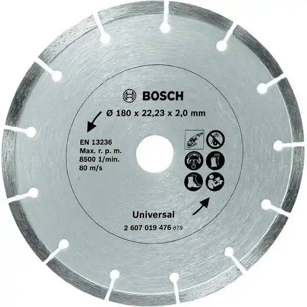 Vezi acum Disc diamantat 230 mat cons/a 2607019477 Bosch