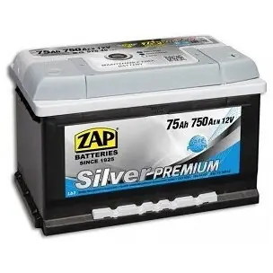 ZAP Baterie auto silver premium 12V 75AH Retur ușor