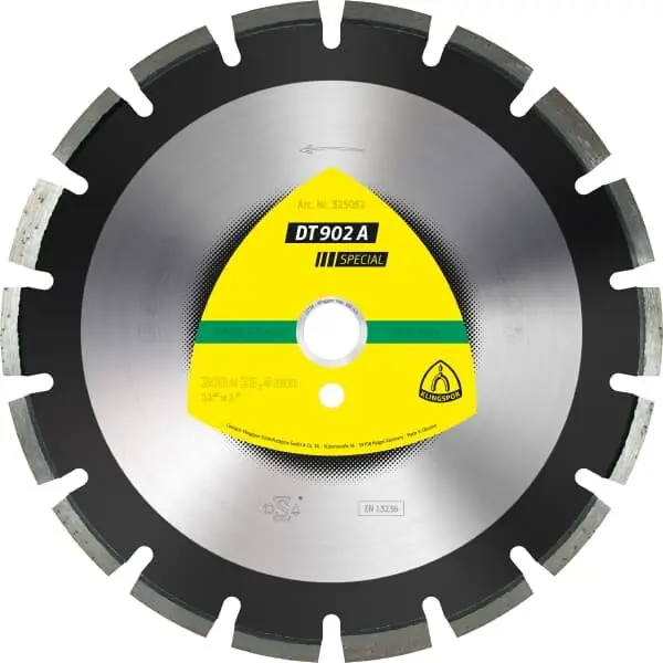 Vezi acum Disc diamantat pentru asfalt dt/special/dt902a/s/350x3,2x25,4/21w/12 325094 Klingspor