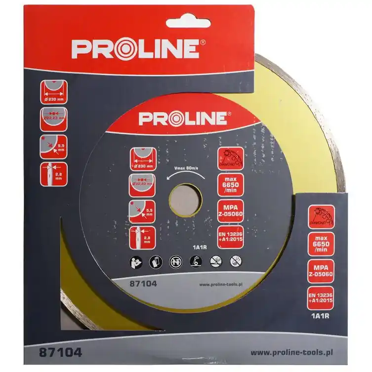Retur ușor Proline Disc diamantat continuu super dur 180mm 87103
