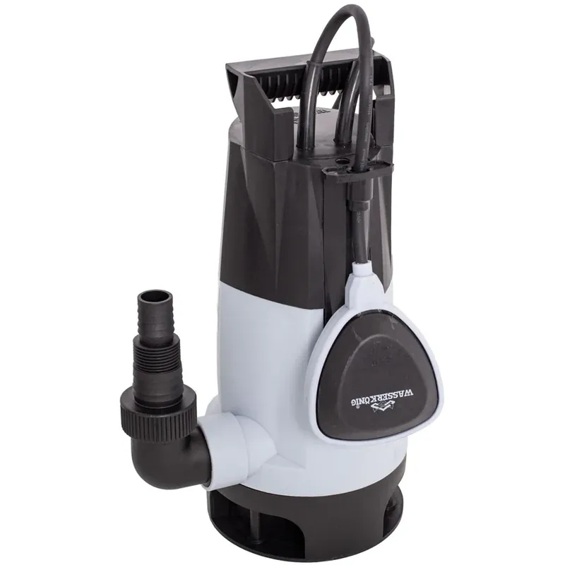 Ofertă specială Wasserkonig Pompa submersibila ape murdare plastic Q max=8000l/h H max=5 m 230v 0.4kw flotor SPMD5133