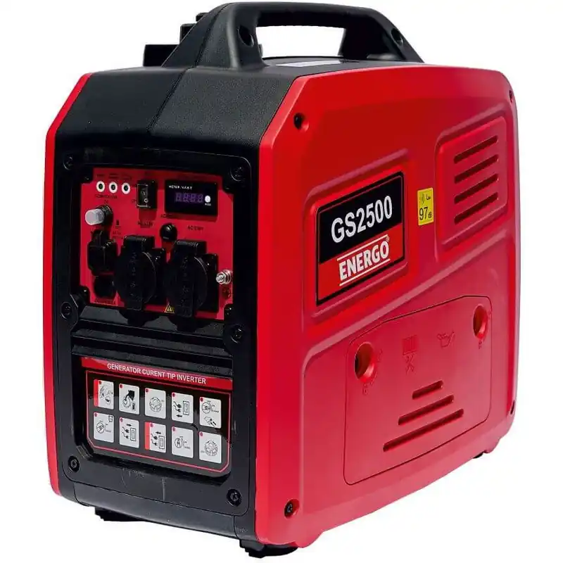 Reducere Generator portabil invertor GS2500 carcasat pmax/opt-2.8kw-230v usb H-120i benzina s-manual 632150 Energo