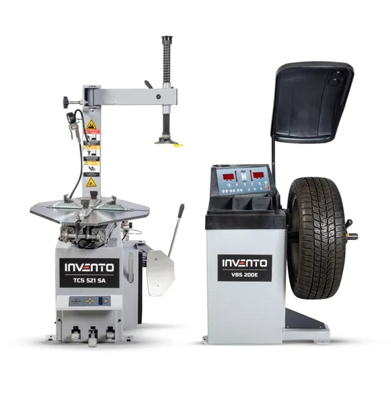 Comandă acum Mașină de schimbat anvelope TCS 521 SA + mașină de echilibrat roți VBS 200E