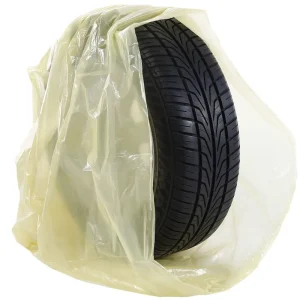 Saci pentru anvelope LDPE 52cm 10pcs galben Ieftin