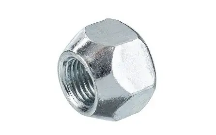 Cumpără online Piuliță M12x1,25, deschisă, fără flanșă, filet de 15 mm, dimensiune cheie: 21
