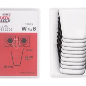 Bestseller W Fix 6 discuri, 22-28 mm, pentru mașina de tăiat cauciuc, 20 buc.